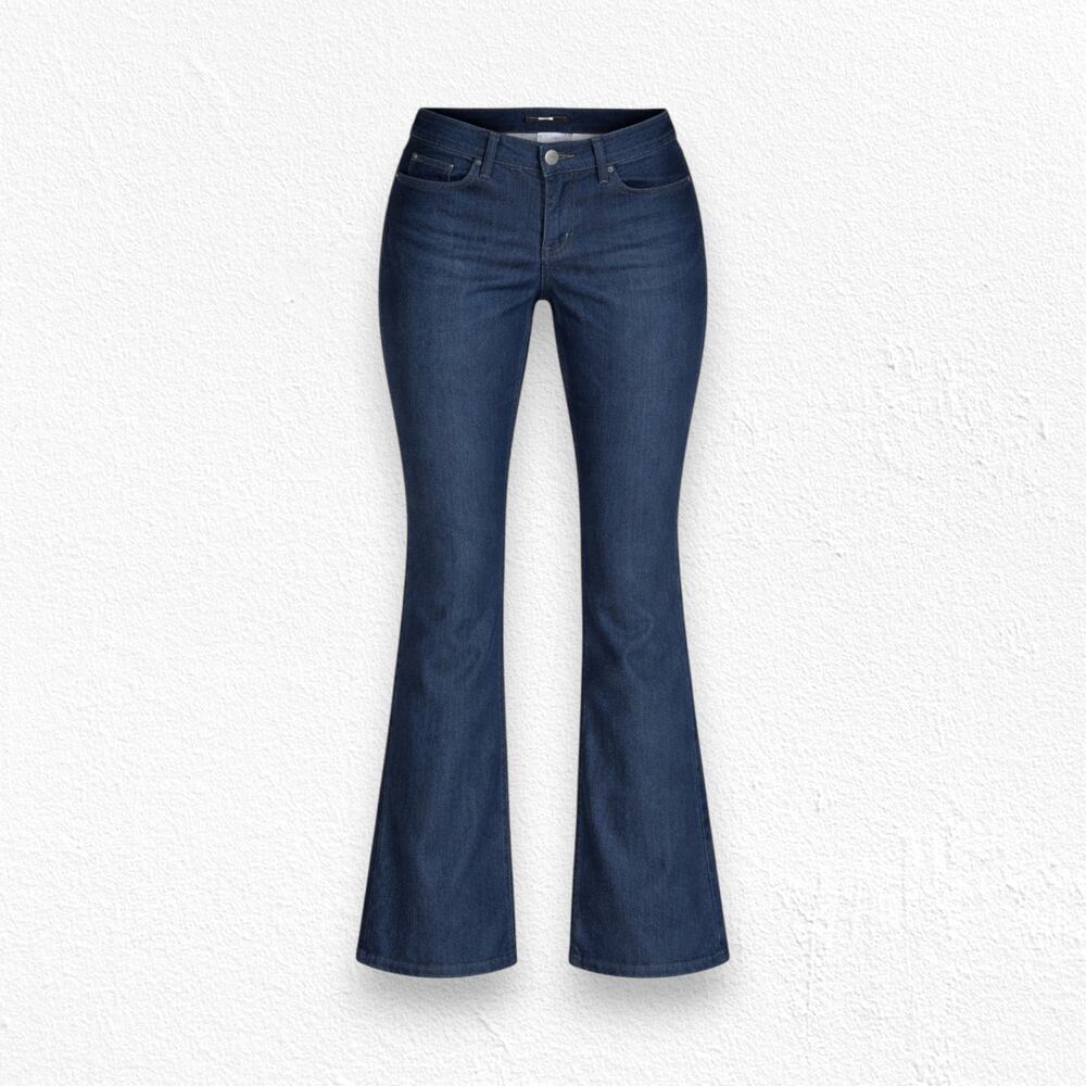 Joe’s Jeans Honey Dark Wash Shimmer Bootcut Flare Mid Rise Denim Size 29